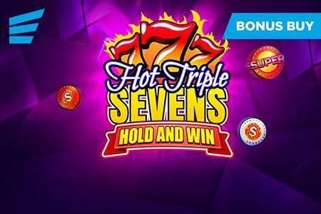 Hot Triple Sevens Hold Win